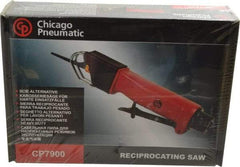 Chicago Pneumatic - 10,000 Strokes per Minute, 3/8 Inch Stroke Length, 5.5 CFM Air Reciprocating Saw - 3 Blades, 6.2 Bar Air Pressure, 3/8 Inch Inlet - Makers Industrial Supply