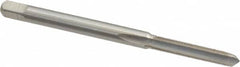 Interstate - M3x0.35 Metric Fine 6H 3 Flute Bright Finish High Speed Steel Straight Flute Standard Hand Tap - Plug, Right Hand Thread, 1-15/16" OAL, 5/8" Thread Length, D3 Limit, Oversize - Makers Industrial Supply