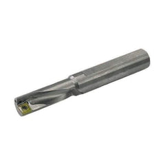 Allied Machine and Engineering - 1.89" Max Drill Depth, 3xD, 18mm Diam, Indexable Insert Drill - 1 Insert, 3/4" Shank Diam, Straight Shank - Makers Industrial Supply