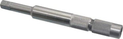 Made in USA - 1/2 Inch Tap, 5 Inch Overall Length, 9/16 Inch Max Diameter, Tap Extension - 0.367 Inch Tap Shank Diameter, 0.367 Inch Extension Shank Diameter, 0.275 Inch Extension Square Size, 1-1/8 Inch Tap Depth, Tool Steel - Exact Industrial Supply