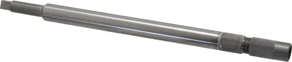 Made in USA - 3/8 Inch Tap, 9 Inch Overall Length, 9/16 Inch Max Diameter, Tap Extension - 0.381 Inch Tap Shank Diameter, 0.381 Inch Extension Shank Diameter, 0.286 Inch Extension Square Size, 11/8 Inch Tap Depth, Tool Steel - Makers Industrial Supply