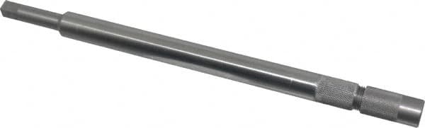 Made in USA - 1/2 Inch Tap, 9 Inch Overall Length, 9/16 Inch Max Diameter, Tap Extension - 0.367 Inch Tap Shank Diameter, 0.367 Inch Extension Shank Diameter, 0.275 Inch Extension Square Size, 11/8 Inch Tap Depth, Tool Steel - Makers Industrial Supply