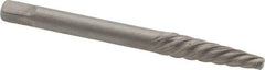 Interstate - Spiral Flute Screw Extractor - #2 Extractor for 5/32 to 7/32" Screw, 2-3/8" OAL - Makers Industrial Supply