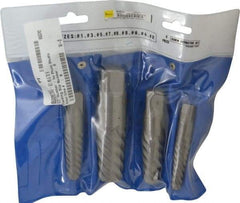 Interstate - 4 Piece Spiral Flute Screw Extractor Set - Screw Range 3/4 to 2-1/8" - Makers Industrial Supply