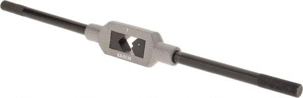 Interstate - 1/4 to 1-1/8" Tap Capacity, Straight Handle Tap Wrench - 19" Overall Length - Makers Industrial Supply