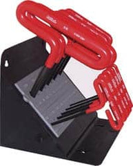 Eklind - 10 Piece T-Handle Hex Key Set - Exact Industrial Supply