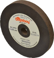 Cratex - 4" Diam x 1/2" Hole x 1/2" Thick, 46 Grit Surface Grinding Wheel - Coarse Grade - Makers Industrial Supply