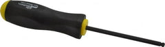 Bondhus - 7/32" Hex Ball End Driver - 4.3" Blade Length, Ergonomic Molded Cushion Grip Handle, 230mm OAL - Makers Industrial Supply