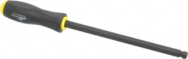 Bondhus - 1/2" Hex Ball End Driver - 8.6" Blade Length, Ergonomic Molded Cushion Grip Handle, 340mm OAL - Makers Industrial Supply