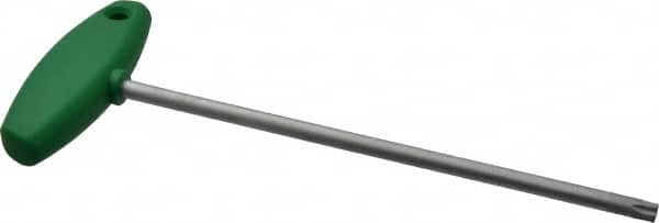 Wiha - T40 Standard Torx Key - Flag-Style, 7-7/8" Length Under Head, 200mm OAL - Makers Industrial Supply