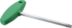 Wiha - T50 Standard Torx Key - Flag-Style, 5.91" Length Under Head, 150mm OAL - Makers Industrial Supply