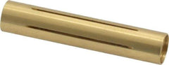 Made in USA - 9/32" Diam Through Hole Barrel Cylinder - 1.4" Barrel Length, Eccentric Slot - Makers Industrial Supply