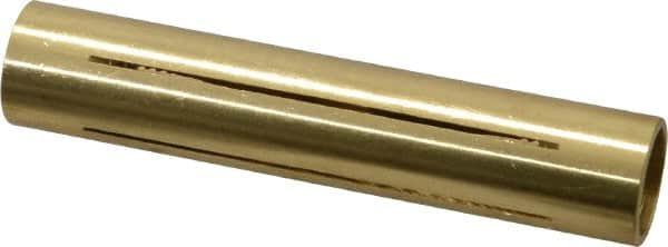 Made in USA - 15/32" Diam Through Hole Barrel Cylinder - 2-1/4" Barrel Length, Eccentric Slot - Makers Industrial Supply