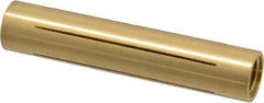 Made in USA - 9/16" Diam Through Hole Barrel Cylinder - 2-3/4" Barrel Length, Eccentric Slot - Makers Industrial Supply
