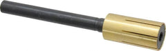 Made in USA - 1" Diam Blind Hole Lap - 6-1/4" Long, 2" Barrel Length, 15 Percent Max Expansion - Makers Industrial Supply