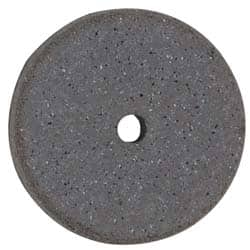 Cratex - 4" Diam x 1/2" Hole x 3/4" Thick, Surface Grinding Wheel - Silicon Carbide, Fine Grade, 5,250 Max RPM, Rubber Bond, No Recess - Makers Industrial Supply