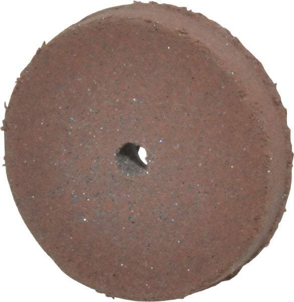 Cratex - 5/8" Diam x 1/16" Hole x 3/32" Thick, Surface Grinding Wheel - Silicon Carbide, Fine Grade, 25,000 Max RPM, Rubber Bond, No Recess - Makers Industrial Supply