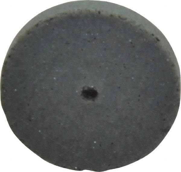 Cratex - 7/8" Diam x 1/16" Hole x 1/8" Thick, Surface Grinding Wheel - Silicon Carbide, Coarse Grade, 25,000 Max RPM, Rubber Bond, No Recess - Makers Industrial Supply