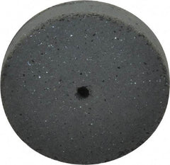 Cratex - 1" Diam x 1/16" Hole x 3/16" Thick, Surface Grinding Wheel - Silicon Carbide, Coarse Grade, 25,000 Max RPM, Rubber Bond, No Recess - Makers Industrial Supply