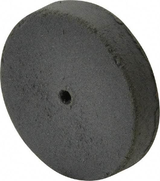 Cratex - 1" Diam x 1/16" Hole x 3/16" Thick, Surface Grinding Wheel - Silicon Carbide, Extra Fine Grade, 25,000 Max RPM, Rubber Bond, No Recess - Makers Industrial Supply