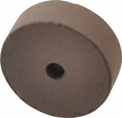 Cratex - 1-1/2" Diam x 1/4" Hole x 1/2" Thick, Surface Grinding Wheel - Silicon Carbide, Fine Grade, 15,000 Max RPM, Rubber Bond, No Recess - Makers Industrial Supply