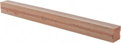 Cratex - 1/2" Wide x 6" Long x 1/2" Thick, Square Abrasive Block - Fine Grade - Makers Industrial Supply