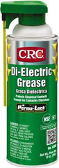 CRC - 16 oz Aerosol Silicone General Purpose Grease - Opaque White, Food Grade, 400°F Max Temp, NLGIG 2, - Makers Industrial Supply