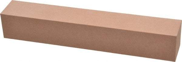 Made in USA - 220 Grit Aluminum Oxide Square Polishing Stone - Very Fine Grade, 1" Wide x 6" Long x 1" Thick - Makers Industrial Supply