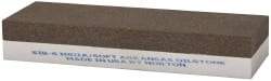 Norton - 6" Long x 2" Wide x 1" Thick, Aluminum Oxide Sharpening Stone - Rectangle, Coarse, Extra Fine Grade - Makers Industrial Supply