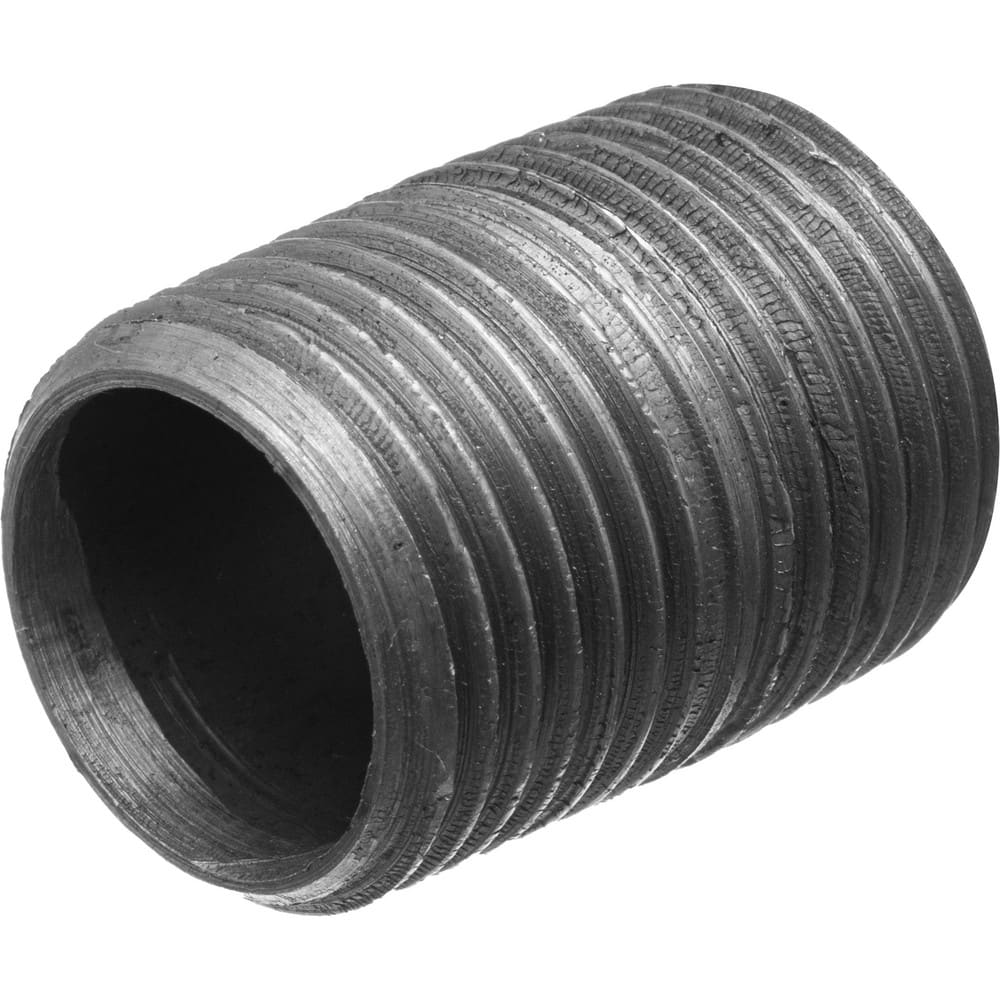 Black Pipe Nipples & Pipe; Thread Style: Fully Threaded; Schedule: 40; Construction: Welded; Lead Free: Yes; Standards: ASTM ™A733; NSF 372; ASTM A53; Nipple Type: Threaded Nipple; Overall Length: 1.92