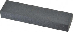 Made in USA - 4" Long x 1" Wide x 1/2" Thick, Silicon Carbide Sharpening Stone - Rectangle, Medium Grade - Makers Industrial Supply