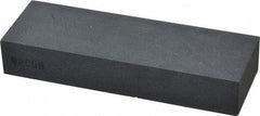 Made in USA - 6" Long x 2" Wide x 5/8" Thick, Silicon Carbide Sharpening Stone - Rectangle, Medium Grade - Makers Industrial Supply