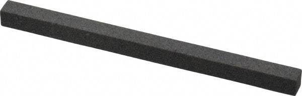 Made in USA - 4" Long x 1/4" Wide x 1/4" Thick, Aluminum Oxide Sharpening Stone - Square, Coarse Grade - Makers Industrial Supply