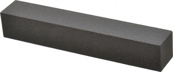 Made in USA - 6" Long x 1" Wide x 1" Thick, Aluminum Oxide Sharpening Stone - Square, Coarse Grade - Makers Industrial Supply