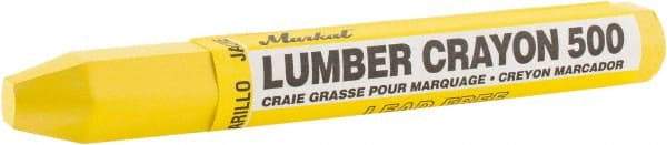 Markal - Yellow Lumber Crayon - Clay-Basedd - Makers Industrial Supply