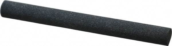 Made in USA - 4" Long x 3/8" Diam x 3/8" Thick, Silicon Carbide Sharpening Stone - Round, Medium Grade - Makers Industrial Supply