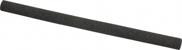 Made in USA - 4" Long x 1/4" Diam x 1/4" Thick, Aluminum Oxide Sharpening Stone - Round, Coarse Grade - Makers Industrial Supply