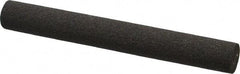 Made in USA - 4" Long x 1/2" Diam x 1/2" Thick, Aluminum Oxide Sharpening Stone - Round, Coarse Grade - Makers Industrial Supply