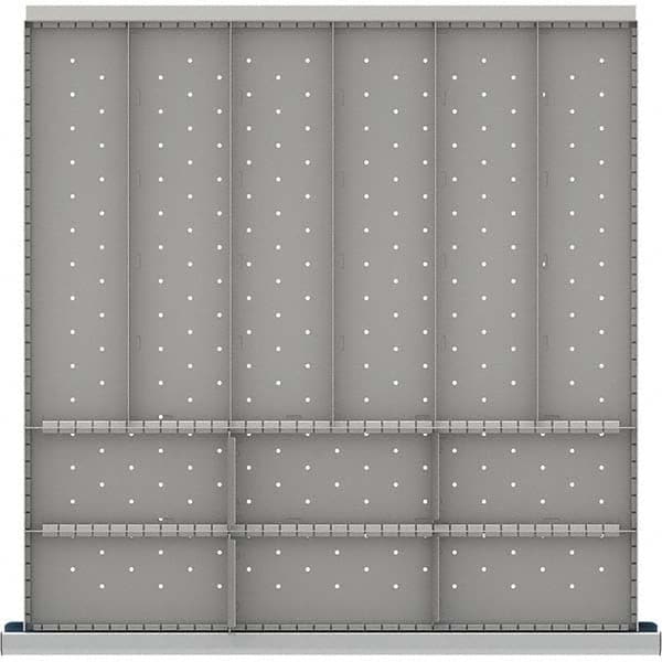 LISTA - 12-Compartment Drawer Divider Layout for 3.15" High Drawers - Makers Industrial Supply