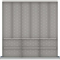 LISTA - 12-Compartment Drawer Divider Layout for 3.15" High Drawers - Makers Industrial Supply