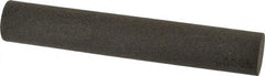 Made in USA - 6" Long x 1" Diam x 1" Thick, Aluminum Oxide Sharpening Stone - Round, Coarse Grade - Makers Industrial Supply