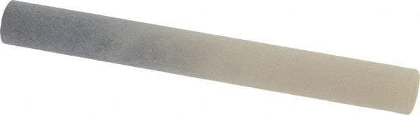 Made in USA - 3" Long x 3/8" Diam x 3/8" Thick, Novaculite Sharpening Stone - Round, Ultra Fine Grade - Makers Industrial Supply