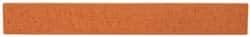 Made in USA - 1/2" Wide x 4" OAL, Aluminum Oxide Sharpening Stone - Flat, Fine Grade, 320 Grit - Makers Industrial Supply