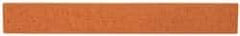 Made in USA - 1/2" Wide x 4" OAL, Aluminum Oxide Sharpening Stone - Flat, Fine Grade, 320 Grit - Makers Industrial Supply