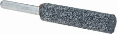 Grier Abrasives - 1/2 x 2" Head Diam x Thickness, W189, Cylinder, Aluminum Oxide Mounted Point - Makers Industrial Supply