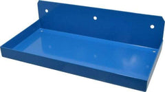 Triton - 12" Long Blue Pegboard Shelf - For Use with DuraBoards/Pegboards - Makers Industrial Supply