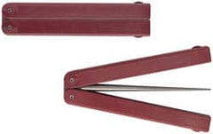 DMT - 9-1/2" OAL Fine Knife Sharpener Diamond File - 1/4" Wide, 4-3/16 LOC, Red, 600 Grit - Makers Industrial Supply