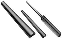 DMT - 3 Piece Honing Cone Set - 1/8 to 1-1/4" Hole Diam, 25 Micron, Super Fine Grade - Makers Industrial Supply