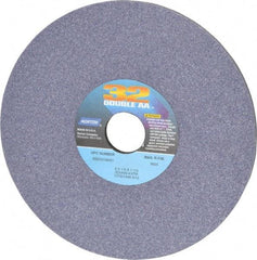 Norton - 8" Diam x 1-1/4" Hole x 1/4" Thick, K Hardness, 80 Grit Surface Grinding Wheel - Aluminum Oxide, Type 1, Medium Grade, 3,600 Max RPM, Vitrified Bond, No Recess - Makers Industrial Supply