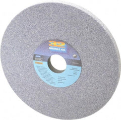 Norton - 8" Diam x 1-1/4" Hole x 1/2" Thick, H Hardness, 46 Grit Surface Grinding Wheel - Aluminum Oxide, Type 1, Coarse Grade, 3,105 Max RPM, Vitrified Bond, No Recess - Makers Industrial Supply